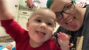 Short, little, fat girl. The girl is 8 months old. 📧🌍 ✈️🔥🔥🔥