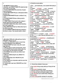 Sometimes modal verbs are called modal auxiliaries. Modal Verbs English Esl Worksheets For Distance Learning And Physical Classrooms