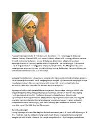 Biografi pangeran diponegoro bukan hanya sekedar mengulas ketokohoan pangeran diponegoro. Pangeran Diponegoro
