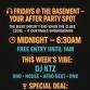 ???? FRIDAYS @ THE BASEMENT – YOUR AFTER PARTY S... event in Leicester