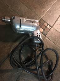 Antique Black And Decker Bench Grinder Vintage 1957 Black And Decker Electric Drill 1 4 Model U 3 Power Tool Works Ebay Woodworking Woodwork Thrift Th Electric Drill Vintage Tools Antique Tools