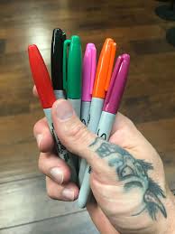 Cd parmanent marker marker name : From Markers To Tattoo Bearcat Tattoo