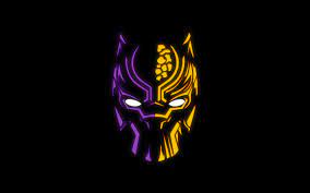 Download Wallpapers Black Panther 4k 2018 Art New Logo New Movies Emblem Mask Besthqwallpapers Com Black Panther Hd Wallpaper Black Panther Art Black Panther