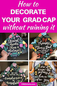 If there's one graduation cap tutorial to watch, it's this one! How To Decorate Your Graduation Cap Easy Tips For Making Your Cap College Graduation Cap Decoration Diy Graduation Cap High School Graduation Cap Decoration