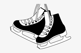New year background with skates vector. Png Library Library Figure Skating Drawing At Getdrawings Ice Skate Images Clip Art Free Png Image Transparent Png Free Download On Seekpng