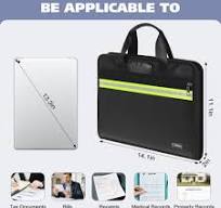 Amazon.com: Lulrsay Document Bag,Accordion File Organizer ...