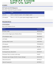 Flash version 8 not detected. Code Spy Vs Spy Pdf