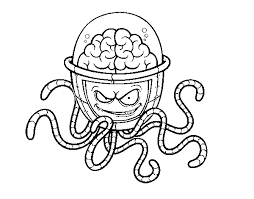 Brain coloring page coloringcrew 7. Mechanical Brain Coloring Page Coloringcrew Com