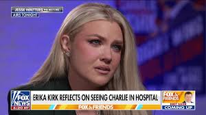 Erika Kirk recounts seeing Charlie in the hospital after he was shot