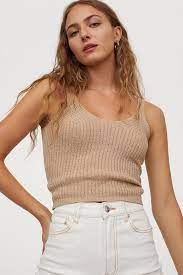 3.9 out of 5 stars with 21 ratings. H M Rib Knit Tank Top Knitted Tank Top Knit Tanks Fashion