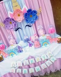 Unicorn Birthday Party Game Ideas Unicorn Birthday Party Ideas Photo 1 Of 13 Unicorn Birthday Parties Girl Birthday Decorations Birthday Party Decorations