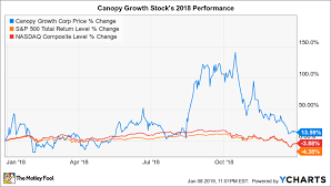 why canopy growth stock has soared 58 in 2019 after