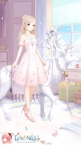 Love Nikki Dress Up Queen Gadis Animasi Desain Karakter Dekorasi Perkawinan
