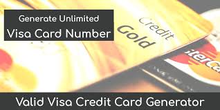 The data you need now. Valid Visa Credit Card Generator Generate Unlimited Visa Card Number
