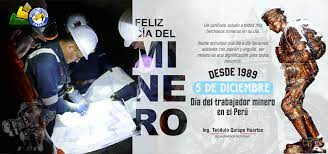 Sus logros y luchas por construir el futuro de nuestro país y de sus familias feliz. 5 De Diciembre Dia Del Minero