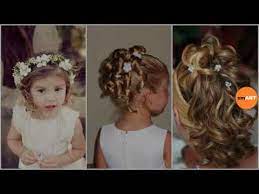 These wedding hairstyles for long hair pair standard pigtails with a big dose of maturity. Flower Girls Hair Flower Girl Hairstyles That Are Cute And Comfy Youtube