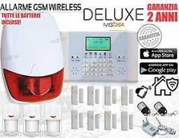 Allarme 8 zone filari e 32 wireless, voce guida italiana, porta lan per connessione a internet, gestione e configurazione da pc, iphone e android. Antifurto Allarme Casa Kit Combinatore Gsm Wireless Senza Fili Da Cellulare App Ebay