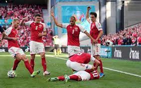 Denmark midfielder christian eriksen was given chest compressions after collapsing on the field during a european championship christian eriksen collapses on field during euro 2020 match. Zia0iprbarfu M