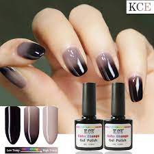 La gamme de couleurs est très large, souvent avec une surface brillante. Vernis A Ongles A Changement De Temperature Produit De Manucure En Degrade Gel 10ml 1 Piece Nouveaute Aliexpress