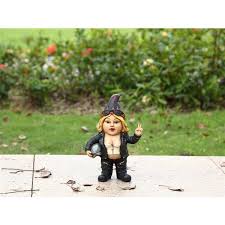 The garden gnome find appears to be a female statue but people who have seen it have all different ideas about what it could be. Hi Line Gift Ltd Hi Line Gift Decorative Garden Statue Female Gnome Biker 10 26 75616 L Rona
