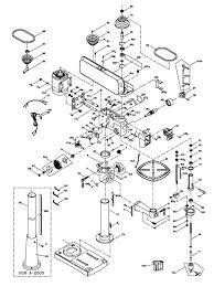 Jet 354402 J 2550 Drill Press Parts