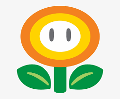 Download File Artwork Fire Flower Simple Svg Super Mario Wiki Mario Fire Flower Png Png Image Transparent Png Free Download On Seekpng