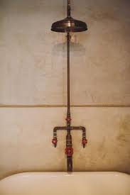 Copper Shower Head Bathroom Decor Bathroom Design Shower Fixtures Copper Bathroom Fixtures Shower Plumbing