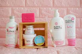 Precious Skin Alpha Arbutin Thailand Whitening Skincare Line Review Before After