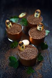Mes Mousses Infernales Au Chocolat Au Potimarron Mousse Au Chocolat Halloween Gateau Halloween Citrouille Chocolat Halloween