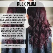 Plum P Up Your Hair With Great Waves And Amazing Color Amazing Color Great Hair Plump Waves In 2020 Hair Color Formulas Hair Color Burgundy Hair Color Plum