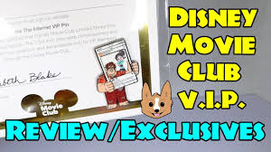 Once you fulfill your membership agreement, you become a vip member. Disney Movie Club Vip Review And Exclusives Youtube