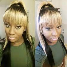 20 Great Ponytails With Bangs Inspiration Ideas Flip In Hair Extensions Afro Hairstyles Bangs Ponytail