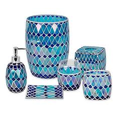 Interior wall chocolate color glass mosaics. Pin On Bathrooms