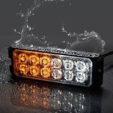 High Power 60w Strobe Light Ultra Slim Super Bright Surface Mount Powered By 12 High Intensity Leds With D Led Strobe Light Bar Strobe Lights Led Strobe