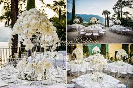 Deluxe Villa Balbianello Wedding Total White Flower Arrangements Event By Www Foreveramoreweddings Com Weddingvillabalbianello Exclusivewedding Eventi Villa