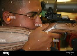 Navy marksmanship team hi-res stock photography and images