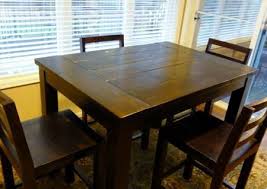 Tryde Counter Height Kitchen Table Do It Yourself Home Projects From Ana White Bar Height Kitchen Table Tall Kitchen Table Small Kitchen Tables