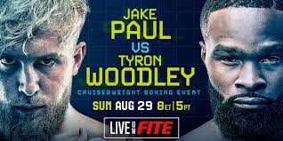 Still, he's no more a boxer than paul is, and . Boxig Jake Paul Vs Tyron Woodley Full Fight Card Start Time Tv Channel Watch Live Stream Graphic Arts Media