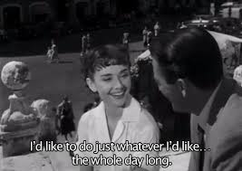roman holiday 1953 i d like to do whatever i like all day long audrey hepburn as princess ann オードリー ヘップバーン 映画 レトロな写真