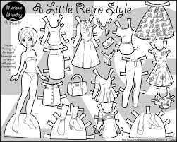 With the various styles and accessories, it&amp;rsquo;s impossible not to get caught up in cutting, dressing, and playing. Fashion Paper Doll Coloring Pages Coloring Pages Ideas