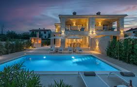 The villa offers a range of wellness facilities including a hot tub and a sauna. Villa Katarina Vabriga Istrien Croatia Luxury Rent
