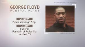Floyd, who was 46 when he was killed, will be laid to rest next to his mother. George Floyd S Body Arrives In Houston Ahead Of Funeral Burial Khou Com