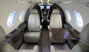 Embraer Phenom 100 Private Very Light Jet Charter Private Jet Interior Private Aircraft Private Jet