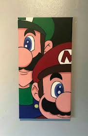 Pin By Joshua Hamet On Lienzos Cartoon Painting Small Canvas Art Canvas Drawings