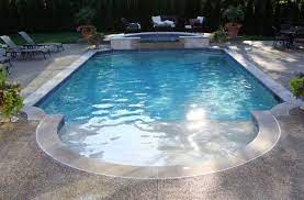 However, this standard shape of an inground pool can bring these luxury swimming pools to the next level. Pin By Elena Martinez On Forever Home Pool Patio Luxury Swimming Pools Backyard Pool