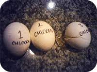 To Count Chickens Before They Hatch
