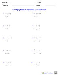 Fraction adding and subtracting that work with variables calculator. Pre Algebra Worksheets Systems Of Equations Worksheets