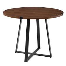 Check spelling or type a new query. 40 Urban Industrial Round Dining Table With Faux Wrap Leg Saracina Home Target