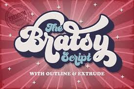 Here's one we'd highly recommend. The Bratsy Script 356154 Script Font Bundles
