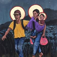 A Reminder This Christmas That Jesus Was A Refugee Refugees La Sagrada Familia Artwork By Kelly Latimore Refugeeswelco Refugees Art Art La Sagrada Familia